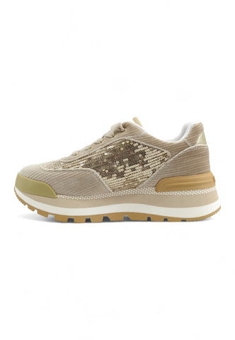 LUI JO Amazing 23 Sneaker Donna Taupe BF4053TX432