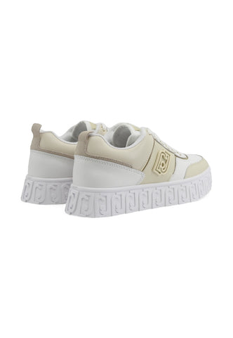 LIU JO Lovely 09 Sneaker Donna White Ivory BF4105PX575