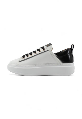 ALEXANDER SMITH Wembley Sneaker Donna White Black WYW0066