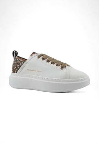 ALEXANDER SMITH Wembley Sneaker Donna White Bronze WYW0506