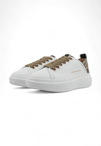 ALEXANDER SMITH Wembley Sneaker Donna White Bronze WYW0506