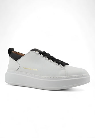 ALEXANDER SMITH Wembley Sneaker Uomo White Black WYM2261