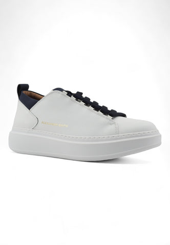 ALEXANDER SMITH Wembley Sneaker Uomo White Blu WYM2261