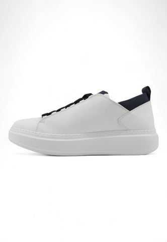 ALEXANDER SMITH Wembley Sneaker Uomo White Blu WYM2261