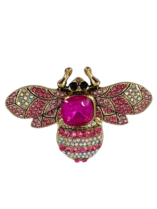 Spilla APE Oro Fucsia Gioielli