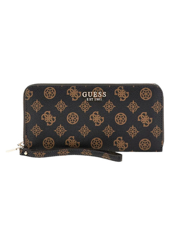 GUESS Laurel Portafoglio Donna Mocha Logo PG850046