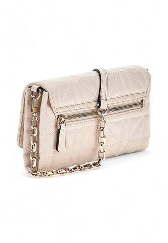 GUESS Assia Mini Borsa Tracolla Donna Stone Beige QG849979