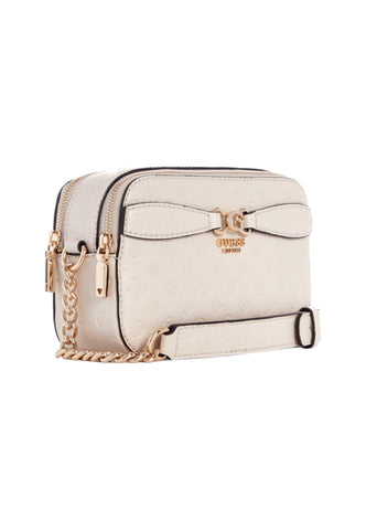 GUESS Arlena Borsa Tracolla Donna Taupe Logo Beige PG933614