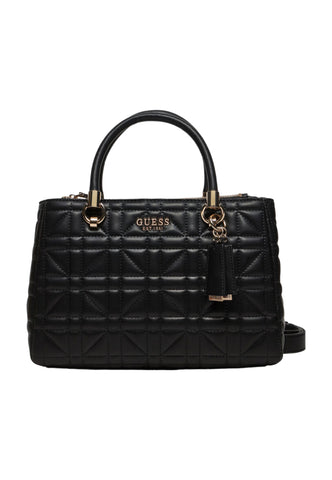 GUESS Assia Borsa High Society Satchel Donna Black QG849906