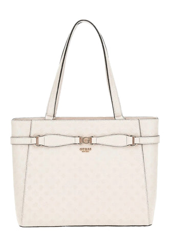 GUESS Arlena Borsa Noel Tote Donna Taupe Logo PG933625