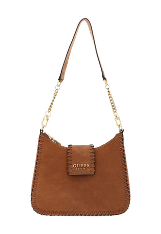 GUESS Libera Borsa Hobo Donna Cognac Marrone SA900202