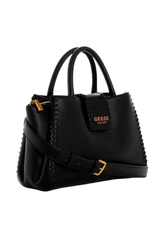 GUESS Libera Borsa Girlfriend Satchel Donna Black BA900205