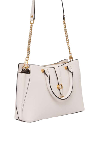 GUESS Kuba Borsa Donna Stone Bianco VA932906