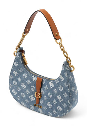 GUESS Kuba Borsa Shoulder Donna Jeans Denim Logo PD932918