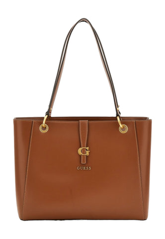 GUESS Kuba Borsa Noel Tote Donna Cognac VA932925