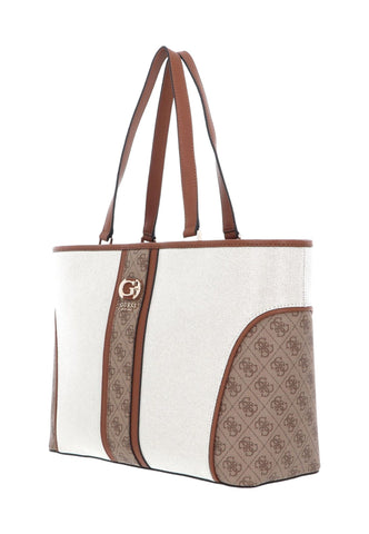 GUESS Kerima Borsa Donna Natual Latte Logo A9337024