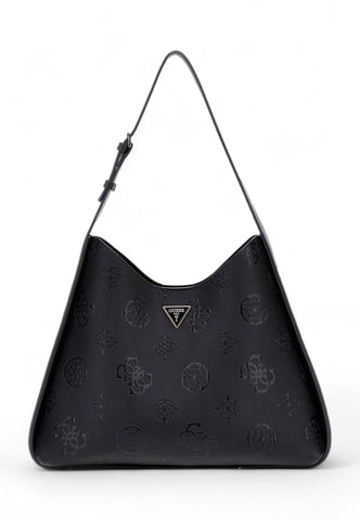 GUESS Keandra Borsa Hobo Donna Black Logo PL932303