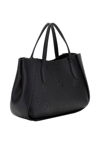 GUESS Keandra Borsa Girlfriend Satchel Donna Black Logo PL932306