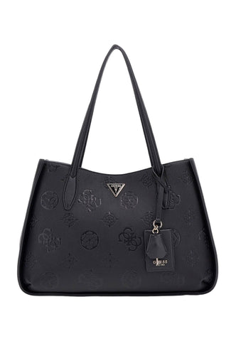 GUESS Keandra Borsa Girlfriend Carryall Donna Black Logo PL932323