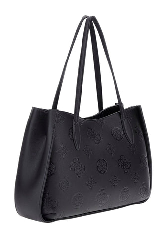 GUESS Keandra Borsa Girlfriend Carryall Donna Black Logo PL932323