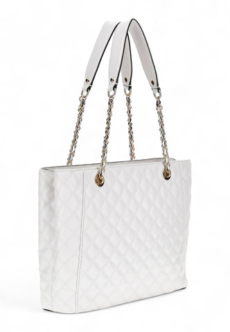 GUESS Giully Borsa Tote Donna White QG874824