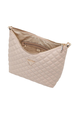 GUESS Giully Borsa Hobo Donna Light Beige QG874802