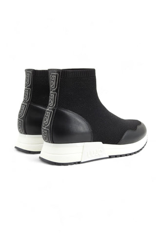 LIU JO Johanna Sneaker Calzino Donna Black BF4089TX330