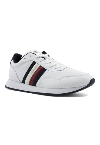 Tommy Hilfiger Runner Evo Sneaker Uomo White FM0FM05121