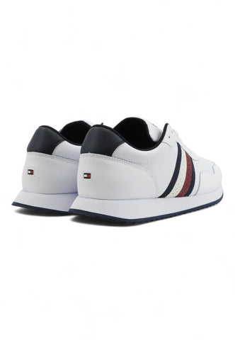 Tommy Hilfiger Runner Evo Sneaker Uomo White FM0FM05121