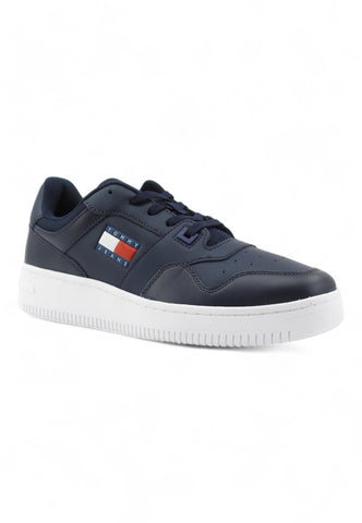 TOMMY HILFIGER Tjm Retro Basket Sneaker Uomo Dark Night Navy EM0EM01395