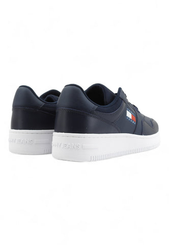 TOMMY HILFIGER Tjm Retro Basket Sneaker Uomo Dark Night Navy EM0EM01395