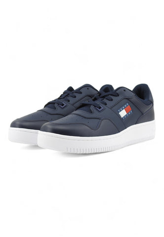 TOMMY HILFIGER Tjm Retro Basket Sneaker Uomo Dark Night Navy EM0EM01395