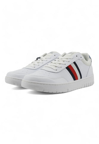 TOMMY HILFIGER Th Basket Sneaker Uomo White FM0FM05116