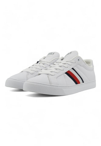 TOMMY HILFIGER Icon Court Sneaker Uomo White FM0FM05163