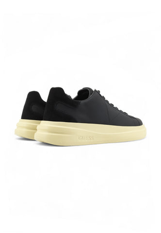 GUESS Retro Suede Sneaker Uomo Black FMTELBELE12