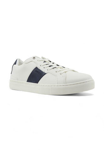 GUESS Logo Laterale Sneaker Uomo White Blue FMTTODELE12