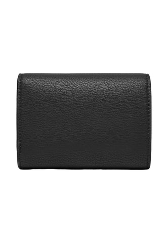 CALVIN KLEIN Minimal Monogram Portafoglio Donna Black Shiny Gunmetal K60K612376