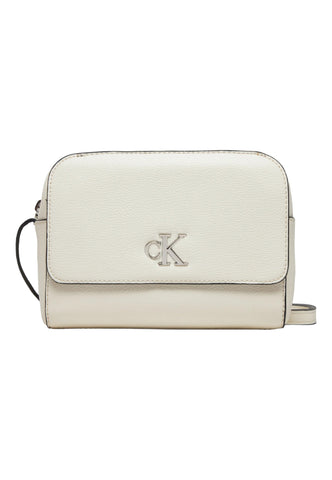 CALVIN KLEIN Camera Bag Borsa Tracolla Donna Creamy White K60K612234