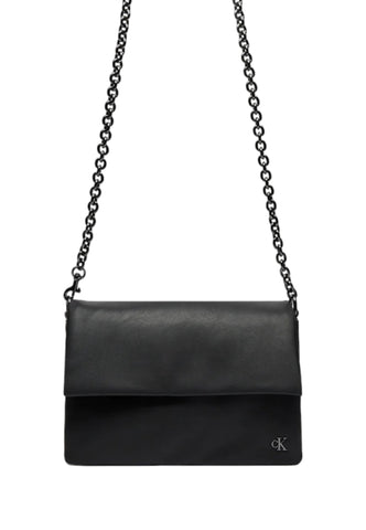 CALVIN KLEIN Borsa Tracolla Donna Black Gun Metal K60K611947