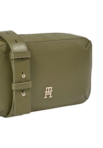 TOMMY HILFIGER Borsa Tracolla Camera Bag Donna Military Green AW0AW16689