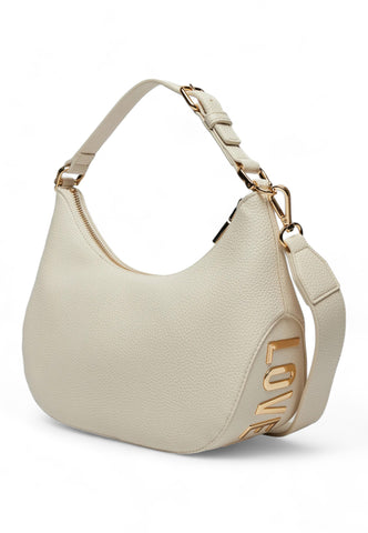 LOVE MOSCHINO Borsa Hobo Donna Avorio Beige JC4018PP1LLT0110