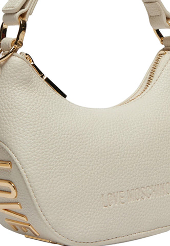 LOVE MOSCHINO Borsa Hobo Donna Avorio JC4019PP1LLT0110