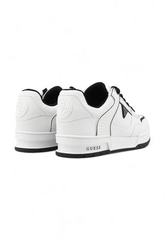 GUESS Sneaker Donna White Black FLFCLEELE12