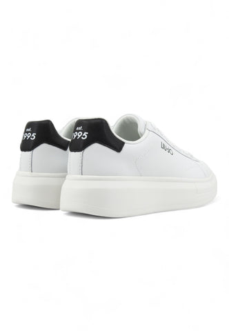 LIU JO Big 01 Sneaker Uomo White Black 7B4027PX474