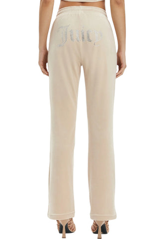 JUICY COUTURE Pantaloni Lunghi Donna Sabbia Beige TINA