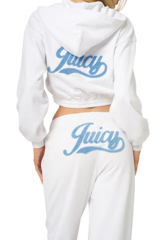 JUICY COUTURE Felpa Donna Bianco KYLIAN