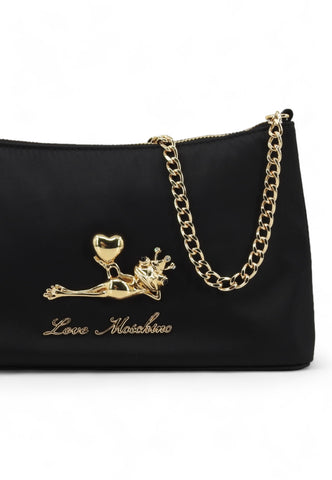 LOVE MOSCHINO Borsa Mini Hobo Donna Nero JC4030PP1LLC200C