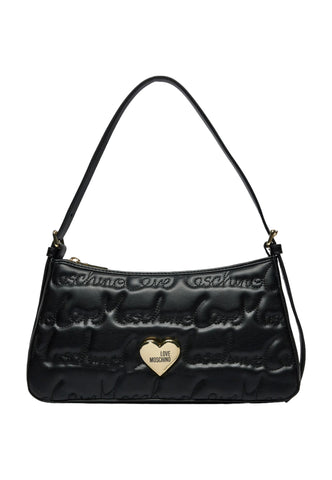 LOVE MOSCHINO Borsa Heart Shoulder Donna Nero JC4126PP1LLJ0000