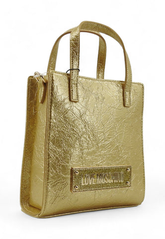 LOVE MOSCHINO Borsa Hand Small Donna Oro JC4173PP1LLU0901