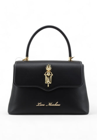 LOVE MOSCHINO Borsa Hand Donna Nero JC4027PP1LLB200B